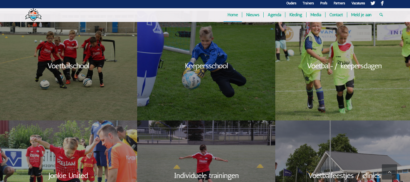 Nieuwe website voetbalschool Zeeland